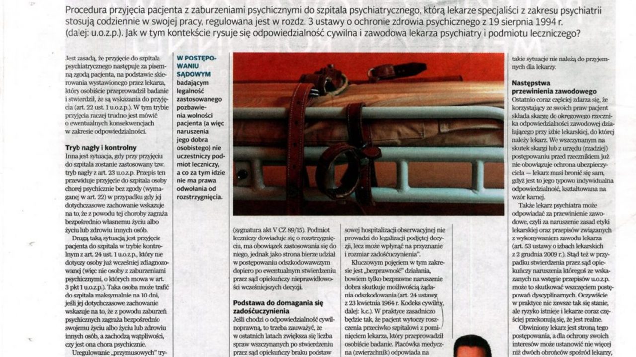 XXII Bieszczadzkie Dni Psychiatryczne