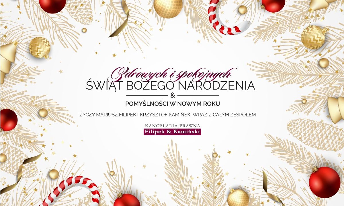 Życzenia Bożonarodzeniowe i Noworoczne