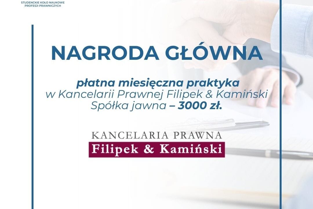 VI Konkurs Wiedzy o Wykonywaniu Zawodu Radcy Prawnego